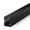 Black-1.6in H × 1.2in W × 6ft L, variant on Cable Organizer Black 1.6in H × 1.2in W × 6ft L for Network, PC, TV and Server Rack Management