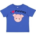 thumbnail image 3 of Inktastic I Love Piggies with Cute Pig Boys or Girls Toddler T-Shirt, 3 of 5