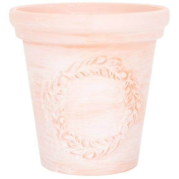 ULTNICE Small Pottery Flower Pot Drainage Rustic Decorative Clay Pot For Planting In Room