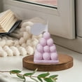 thumbnail image 5 of Christmas Candles Geometric Scented Candle Gift Set Soy Wax Aromatherapy For Birthday Home Office Decor Pillar Candles, 5 of 6