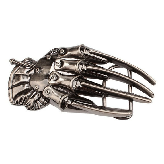 Fachoice Hand Skull Belt Buckle for Men Hand Skeleton Belt Buckle, Skeleton Claw Belt Buckle Hand Claw Belt Buckle Men’s Punk Skeleton Claw Belt Buckle Jewelry Cool Hand Glove Western Belt Buckle