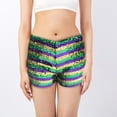thumbnail image 6 of LYTMENT Fashion Hot Pants for Women Elastic Glitter Party Shorts for Night-Out Disco Party Sparkly Performance Costume for Dance Festival and Jazz Performance, 6 of 8