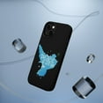 thumbnail image 5 of DistinctInk MagSafe Tough Case for Apple iPhone 14 (6.1" Screen) - Peace Be With You - Tempered Glass Back, 5 of 6