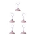 thumbnail image 3 of Naiovety Desatascador de inodoro, suministro de baño pequeño con asas, cepillo para cuenco, accesorios para el hogar, herramienta de limpieza rosa 5Conjunto, 3 of 6