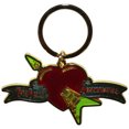 thumbnail image 1 of Tom Petty & The Heartbreakers Flying Heart Keyring, 1 of 2