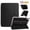 Black, variant on TECH CIRCLE for iPad Mini 8.3" (A17 Pro, 7th Gen), iPad Mini 6 8.3" (6th Gen) Smart Folio Case, Versatile Tri-fold Stand, Built-in Pencil Holder, Pocket, Auto Sleep Wake, Magnetic Closure, Black