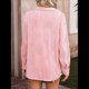 thumbnail image 4 of Camisas de Mujer con Botones, Camisa de Vestir de Larga, Blusa de Trabajo con Cuello Texturizado, Blusas Casuales Elegantes. Rosa L, 4 of 9