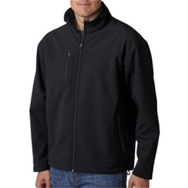 UltraClub - UltraClub 8280 Adult Ripstop Soft Shell Jacket with Cadet ...