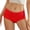 2-Red, variant on Alun Women's Ice Silk Panties Smoothing Seamless Breathable Stretchy Mid Waisted Underwear Stylish Floral Print Soft Comfortable Crotch Briefs for Everyday Wear(C) 3-Pink XL