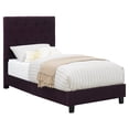 thumbnail image 2 of Picket House Furnishings Faye Upholstered Platform Bed with Ottoman Set, 2 of 11