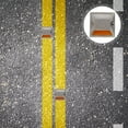 thumbnail image 4 of SHISUYAN 3pcs Road Marker Pavement Marker Road Reflector Roadside Marker Emergency Reflector, 4 of 9