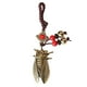 thumbnail image 1 of 1pc cobre cigarra llavero llavero fortuna llave colgante llaves de coche adornos, 1 of 5