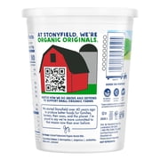 Stonyfield Organic Greek Nonfat Yogurt, Plain, 32 oz.