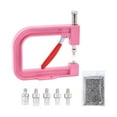 thumbnail image 1 of yuksok Bead Setting Machine Handmade Bead Rivet Setting Machine Tools Manual Bead Rivet Pink, 1 of 9