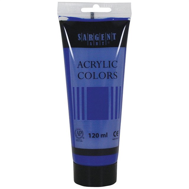 SARGENT ART 120ML TUBE ACRYLIC COBALT BLUE HUE