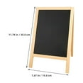 thumbnail image 4 of WEUVEB Decorative Wooden Mini Chalkboards 1Set For Store Advertising And Festive Events, 4 of 8
