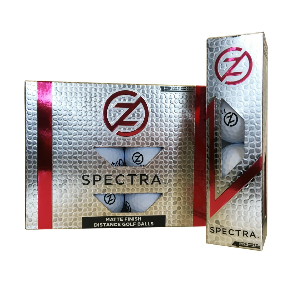 Zero Friction Spectra Golf Balls, 12 Pack