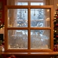 thumbnail image 2 of Christmas Village Window Stickers - Winter House Forest Decor 8PC, 2 of 6