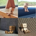 thumbnail image 6 of Minibee Shaking Wooden Man Doll, 2025 New Wooden Figurine with Magnetic Faces - Fun Car Dashboard Decor, 6 of 14