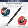 thumbnail image 4 of YANI- 2 In 1 Precision Disc Stylus Touch Screen Pen Black White Universal, 4 of 6