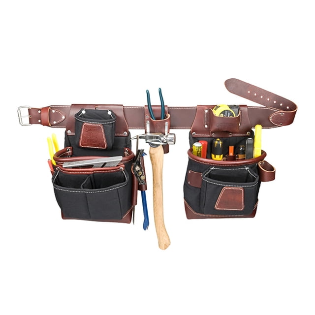 Set de bolsas para herramientas Occidental Leather FatLip Medium, 25 bolsillos