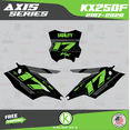thumbnail image 4 of Kalair GFX Graphics Kit for Kawasaki KX250F (2017-2020) Axis Series, 4 of 5