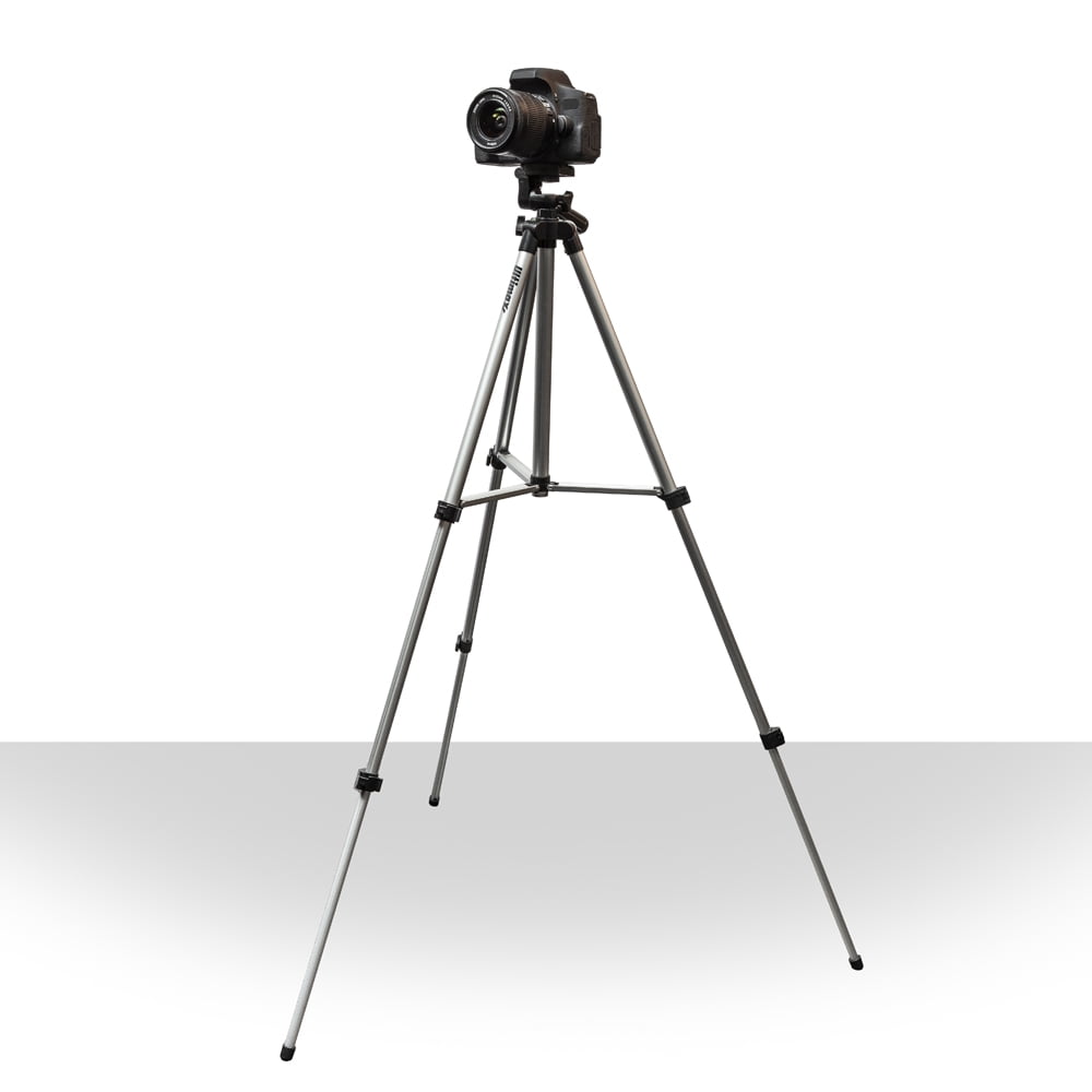 Leveler Adjust 50-inch Full-Size Tripod with Carrying Case for DSLR Cameras