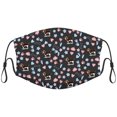 thumbnail image 1 of Cute Treeing Walker Coonhound Dog Graphic Printed Cloth Face Masks Reusable Washable Adjustable for Child (10 PCS), 1 of 5