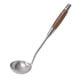 thumbnail image 1 of Cucharón de Sopa Inoxidable Unique Bargains Diseño Madera Mango 14.2 Pulgadas Tono Plateado, 1 of 7