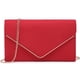 thumbnail image 1 of Bolso de mano de noche Dasein para mujer, rojo con detalles dorados, 1 of 6