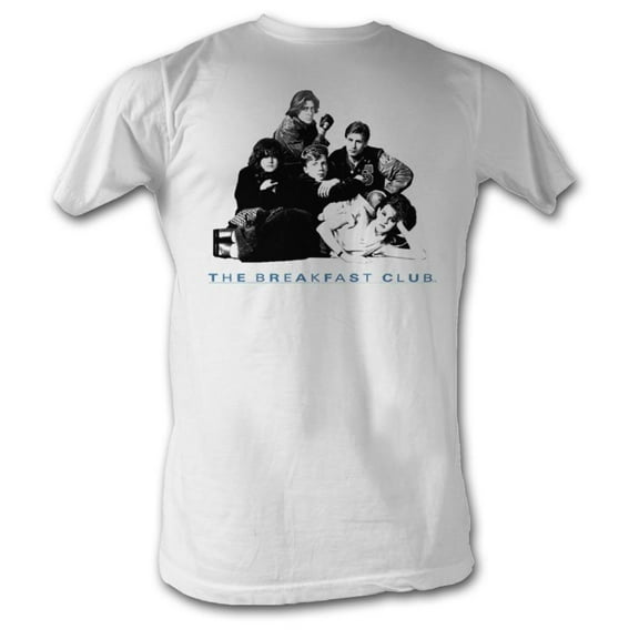Breakfast Club Movies Group Adult Short Sleeve T Shirt