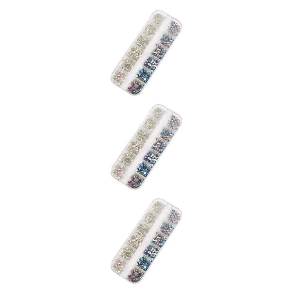 Vogacara 1 bolsa de cristales de cristal en forma especial, pequeños, fáciles de pegar, diamantes de imitación para uñas, diferentes estilos, dulce Type1 NO1 Vogacara CBP253446