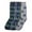 Maple Leaf Print / Nature, variant on 6-PACK Couver Men's Dress Socks, Patterned Crew Socks, Multi Color, Size 10-13