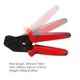 thumbnail image 2 of Kit De Herramientas De Crimpado, Alicates De Crimpado De Trinquete De Cable Con Conectores De Cableado Macho Y Hembra, Juego De Fundas Aislantes De Terminales Methold TO002191-00, 2 of 6