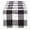 Black, variant on Fennco Styles Buffalo Check Plaid Design Cotton Down Filled Throw Pillow
