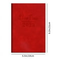 Vicbovo 2025 Schedule Book A5365 Day Time Management Plan Book
