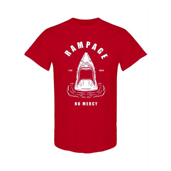 Shark Rampage T-Shirt Men -Image by Shutterstock, Male x-Large