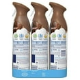 Febreze Air Freshener Spray, Wood, Odor Eliminator, 3 Count