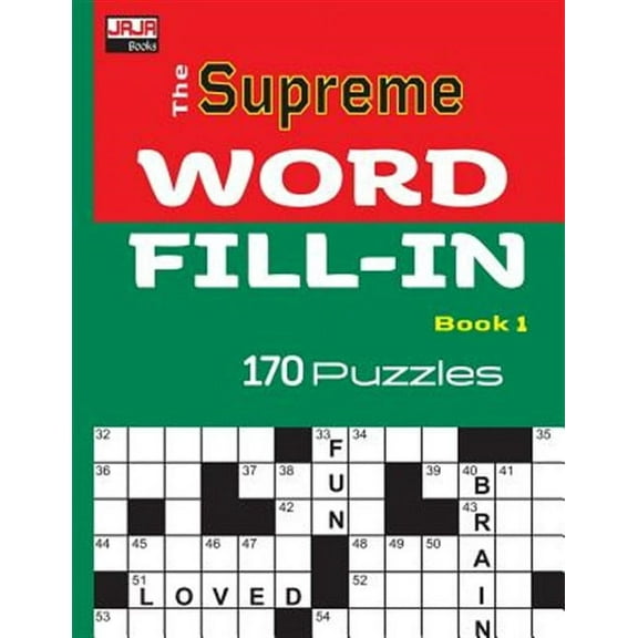 The Supreme Word Fill-In Book