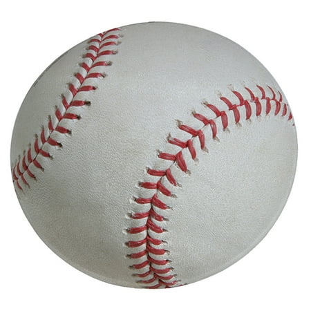 

KuzmarK 12 Round Glass Cutting Board - Baseball