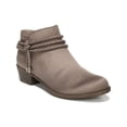 thumbnail image 3 of LIFE STRIDE VELOCITY Womens Beige Braided Comfort Andrea Round Toe Block Heel Zip-Up Booties 9 M, 3 of 3