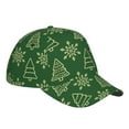 thumbnail image 3 of Fotbe Christmas (2) Baseball Cap, Christmas (2) Print Dad Hat,Outdoor Hat,Adjustable Sports Cap, Perfect For Activities, 3 of 9