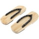 thumbnail image 1 of 1 par de hombres japoneses de madera tradicional kimono geta sandals sandalias sandalias (41), 1 of 5