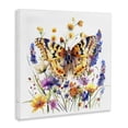 thumbnail image 3 of Stupell Industries Bohemian Garden Flowers & Butterfly Canvas Art, 24 x 24, by LSR Design Studio, 3 of 8