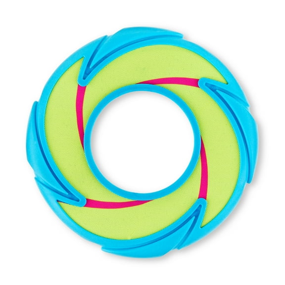 Vibrant Life Neon Fetch and Play Buddy Dog Toy, Chew Level 2, 9"
