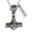 Customize, variant on Norse Viking Thor's Hammer Talisman Urn Necklace, Stainless Steel Men Vintage Original Cremation Jewelry Nordic Viking Vegvisir Mjolnir Compass Amulet Pendant