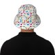 thumbnail image 5 of Fotbe Summer Sombrero Tipo Pescador con Estampado – Sombrero de Sol de Algodón de Moda para Playa, Golf, Pesca, 5 of 6