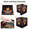 thumbnail image 4 of Bear Foldable Cube Organizer with Handle, 10.8"x10.5"x10.6", Large Capacity Storage Bin, Organizer Bins, Storage Baskets, 4 of 6