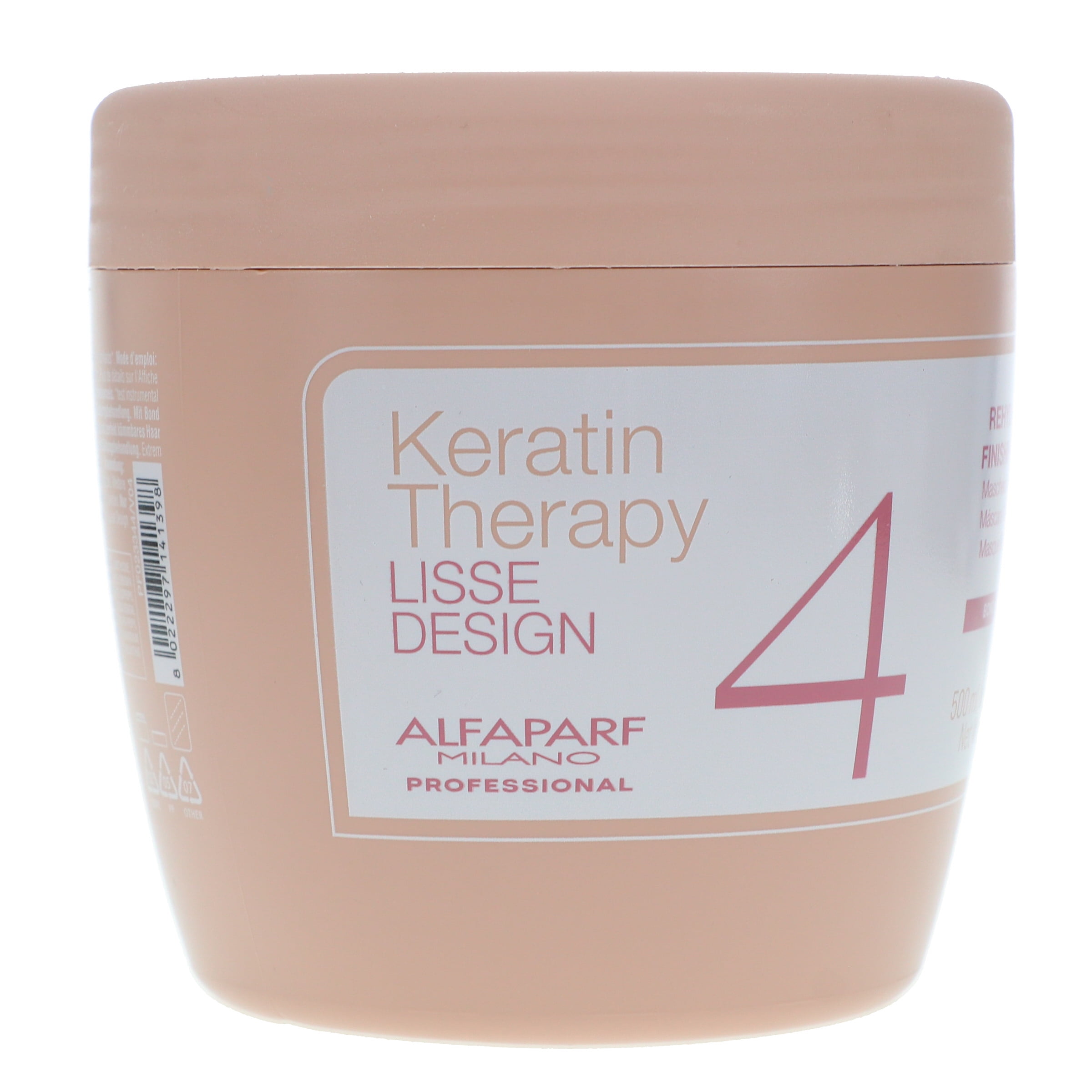 Alfaparf Milano Keratin Therapy Lisse Design Rehydrating Mask 16.8 oz