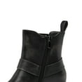 thumbnail image 6 of DREAM PAIRS Women's Buckle-Strap Zip-Up Boots — Perfect for Casual Jeans, Leather Jackets, and Everyday Urban Style, 6 of 8